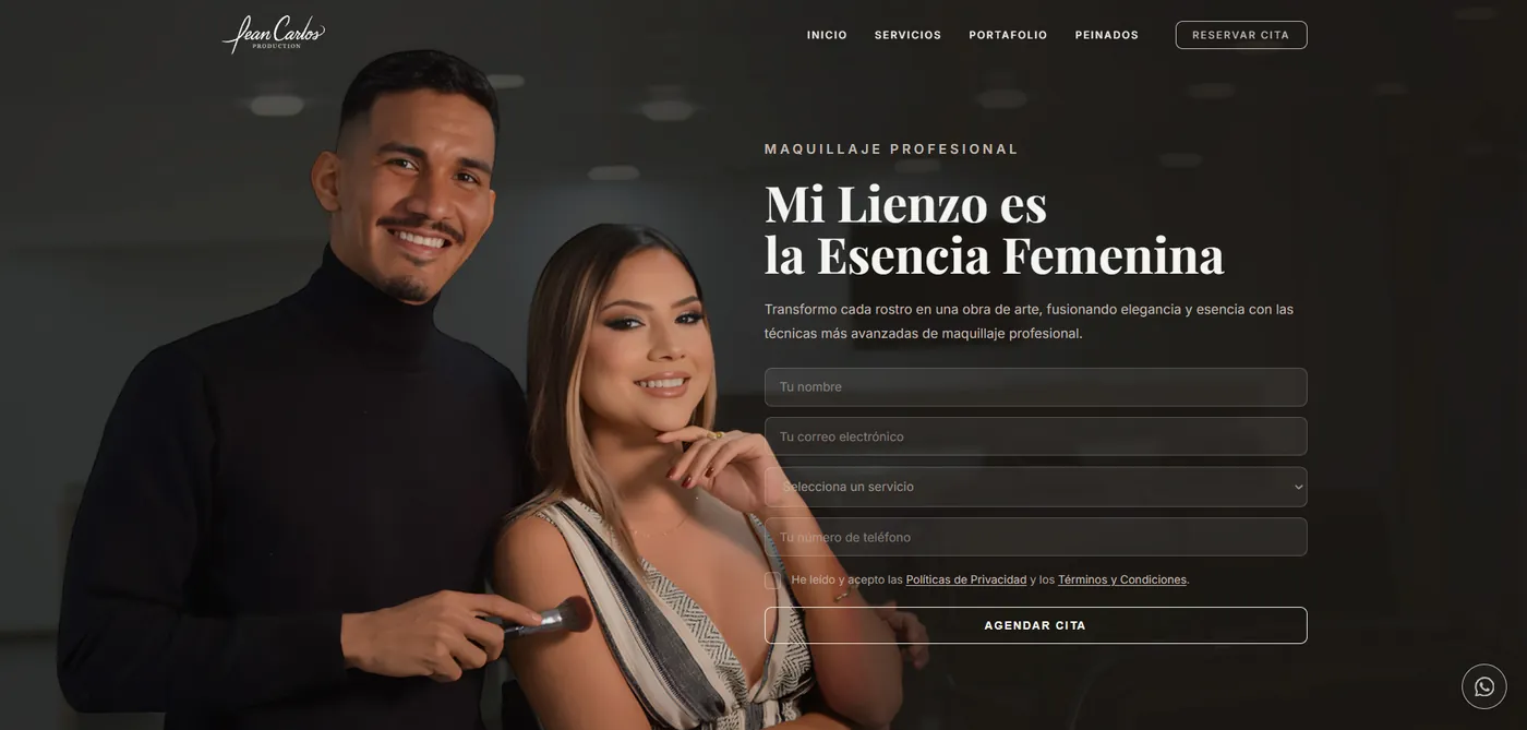 Jean Carlos Production - Web Portafolio